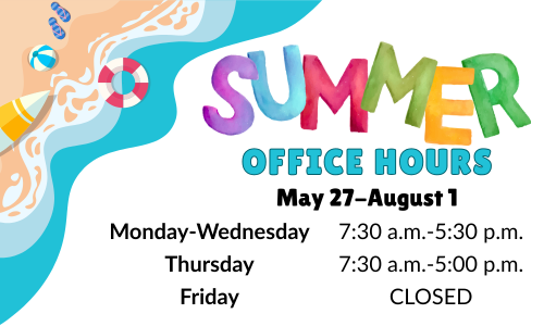 summer office hours
